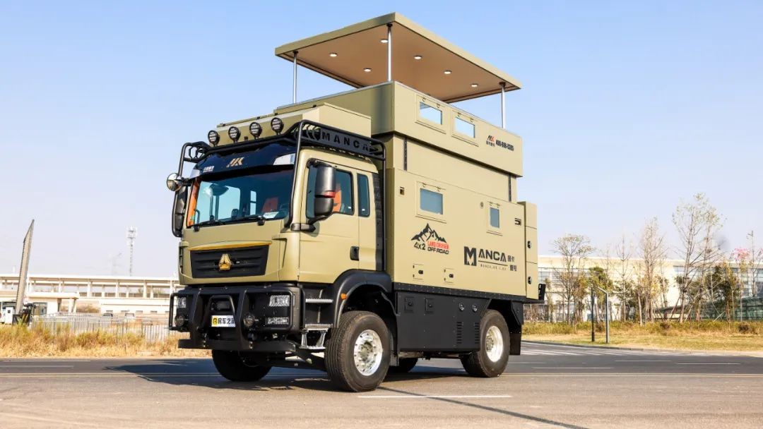 美式家裝的重卡房車(chē)-汕德卡壹號(hào)房車(chē)